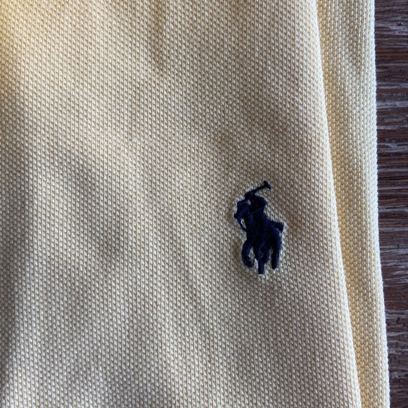Polo Ralph Lauren Boys Polo Mesh Yellow Size 14-16 NWT - Picture 3 of 4